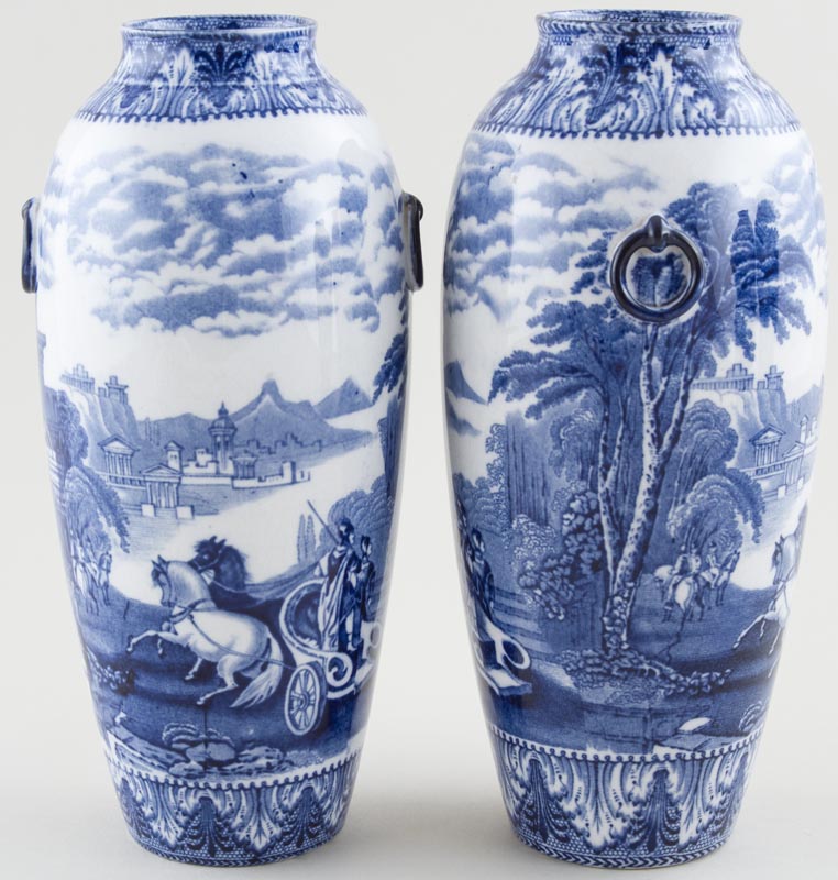 Vases pair of c1930